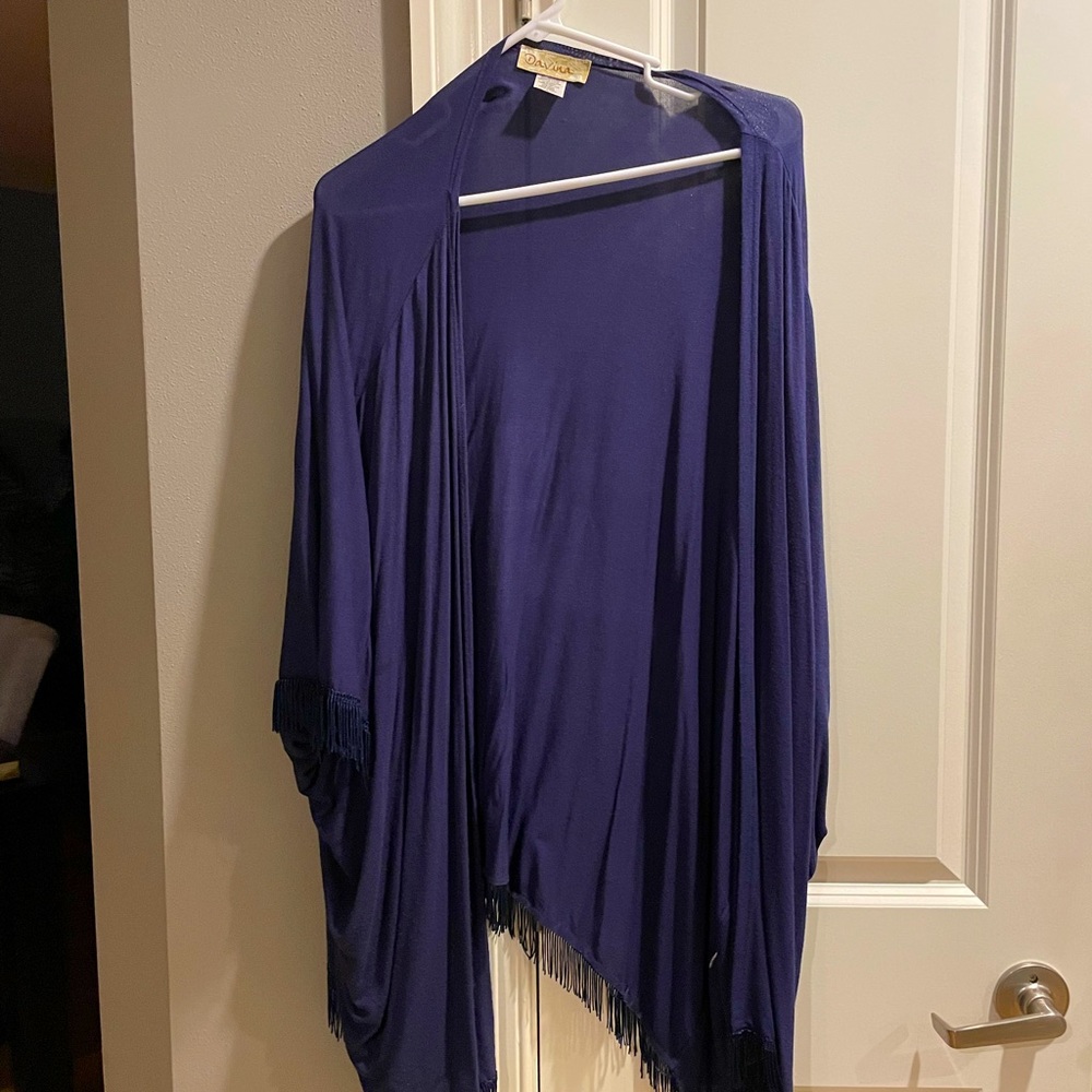 Beautiful light sweater / cardigan / coverup S